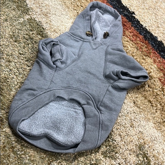 Reddy Dog Hoodie Memories are Made Together Gray Dog Sweater Large NWOT - Picture 6 of 11